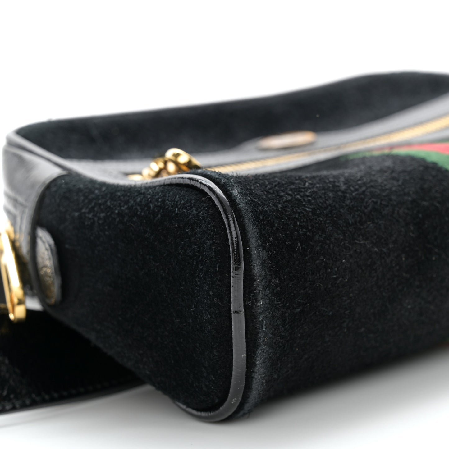 Suede Small Ophidia Belt Bag 65 26 Black