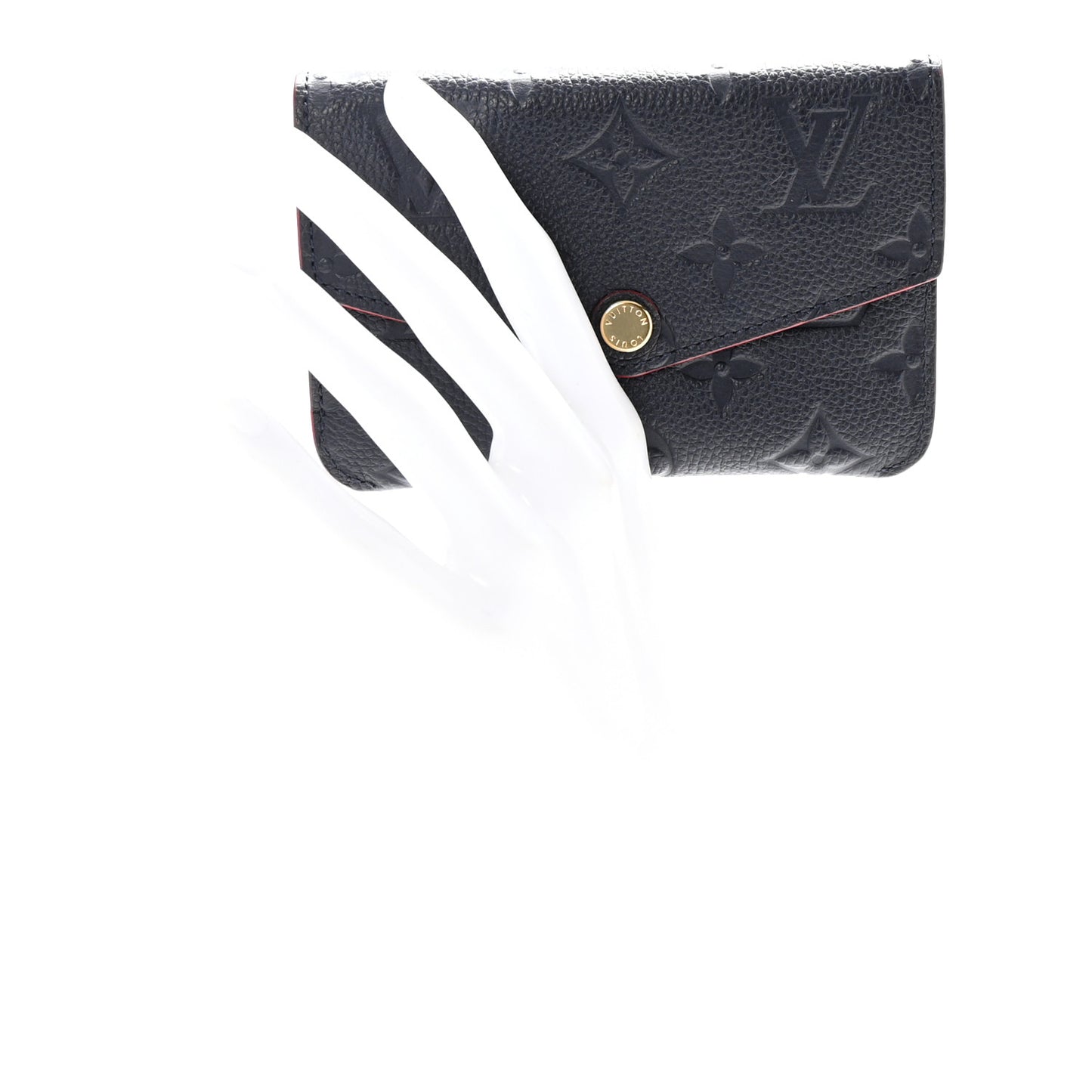 Empreinte Key Pouch Marine Rouge