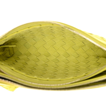 Bottega Veneta Nappa Intrecciato Duo Shoulder Bag Kiwi 5 of 12