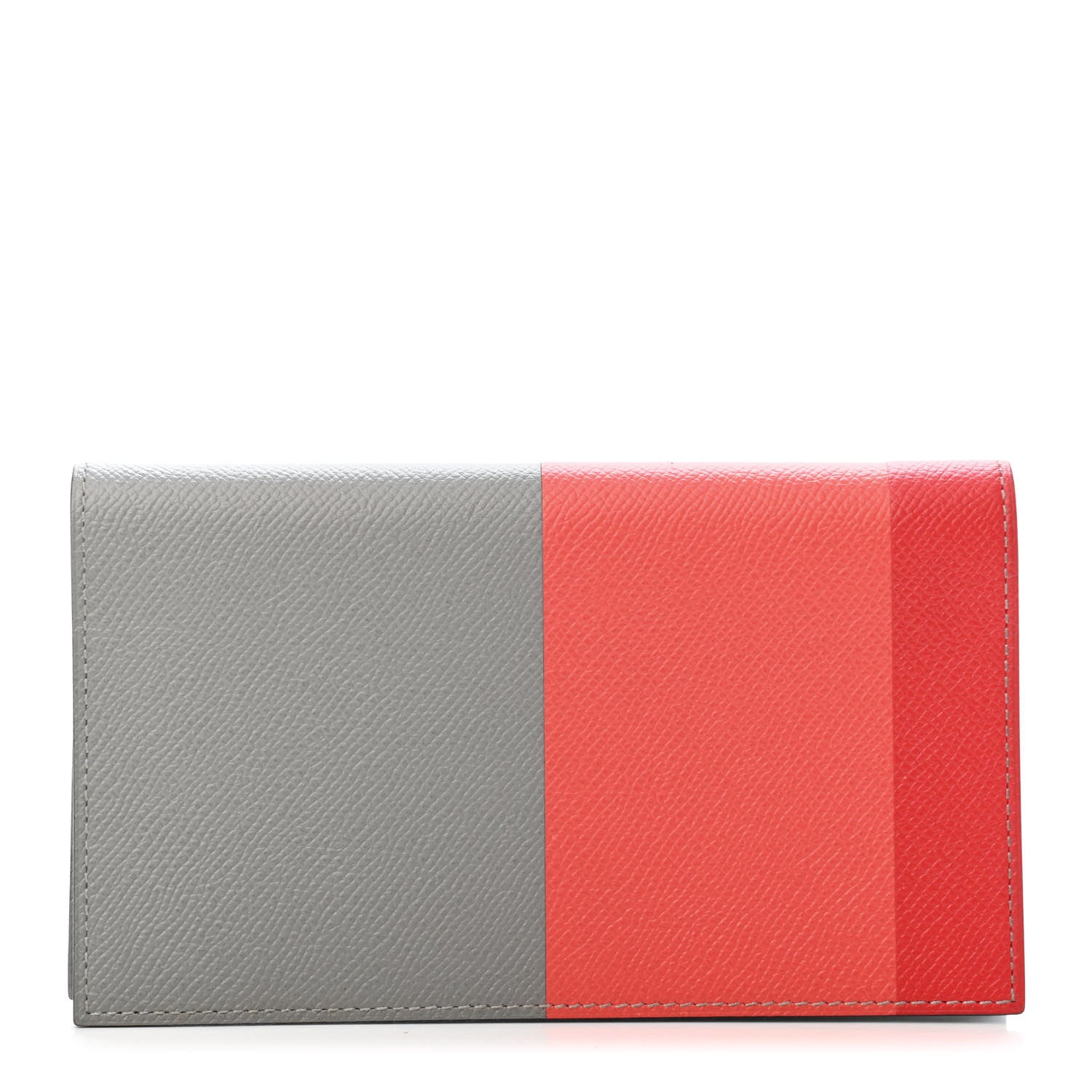 Hermes Epsom Tri-Color Vision II Agenda Cover Gris Mouette Rose Jaipur Rouge Casaque 1 of 4