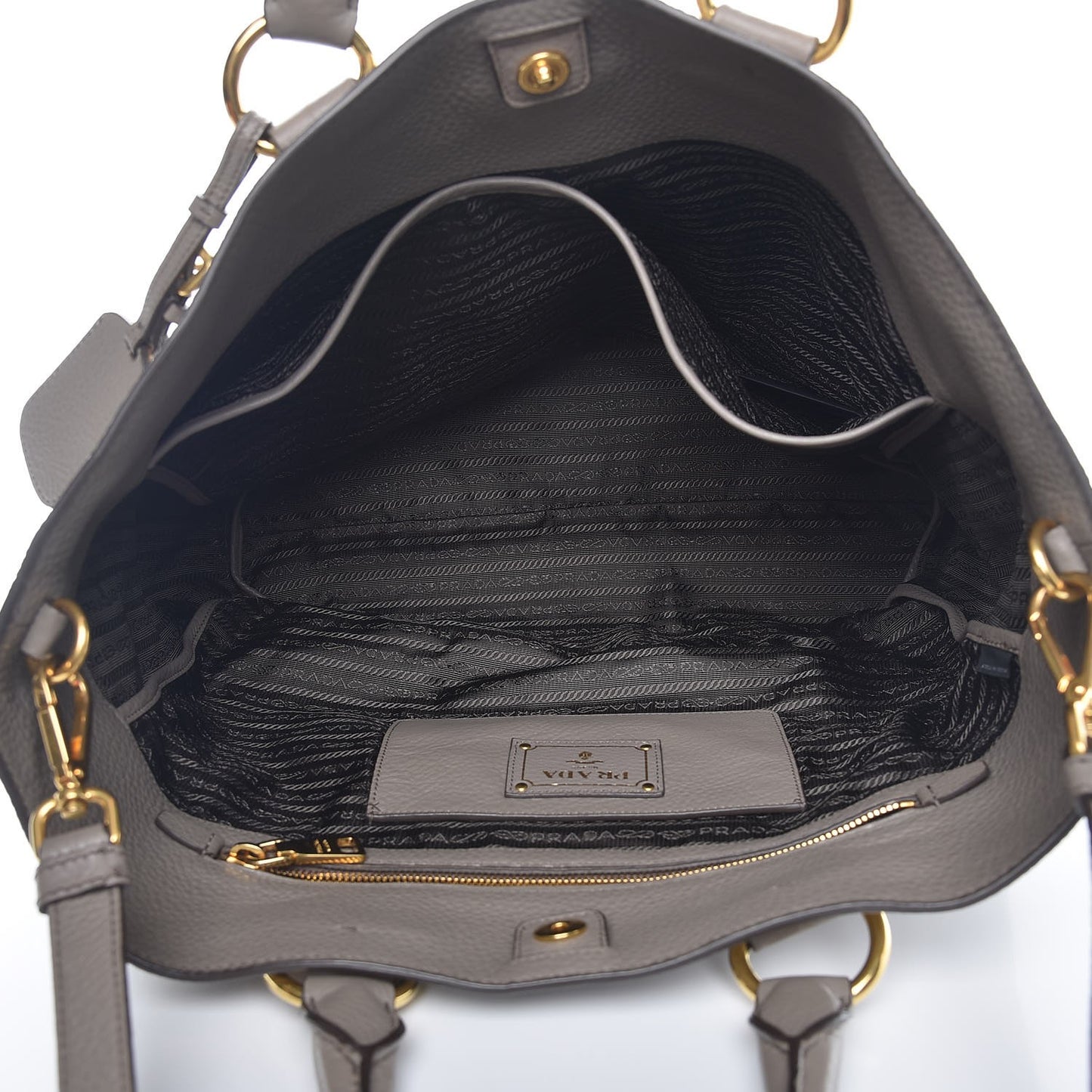 Vitello Daino Tote Argilla