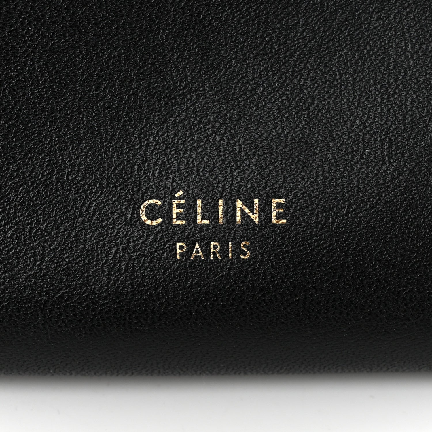 Celine Smooth Calfskin Flap Clasp Bag Black 6 of 10