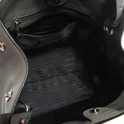 Prada Vitello Daino Shopping Tote Marmo 6 of 9