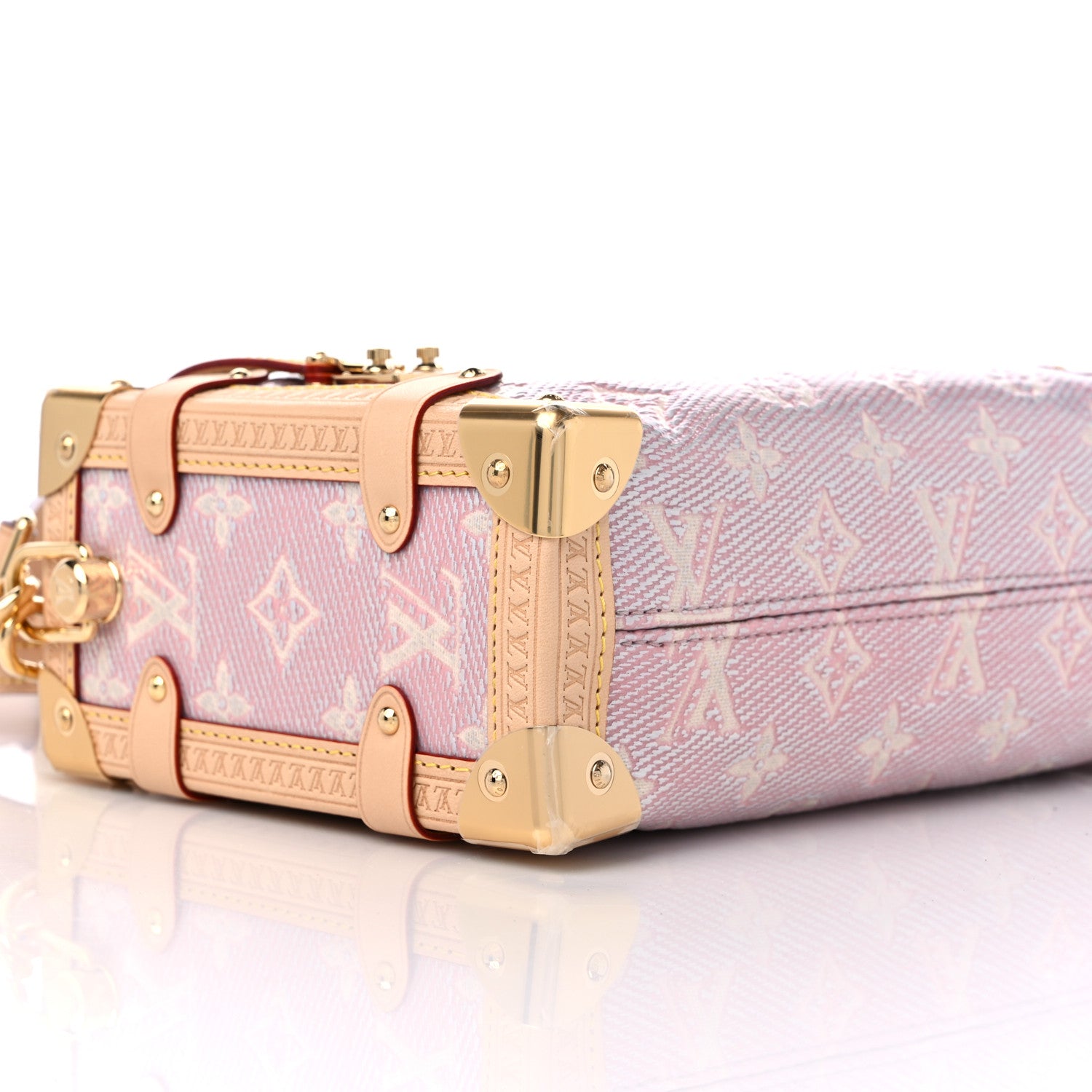 Louis Vuitton Monoglam Side Trunk Rose 7 of 10