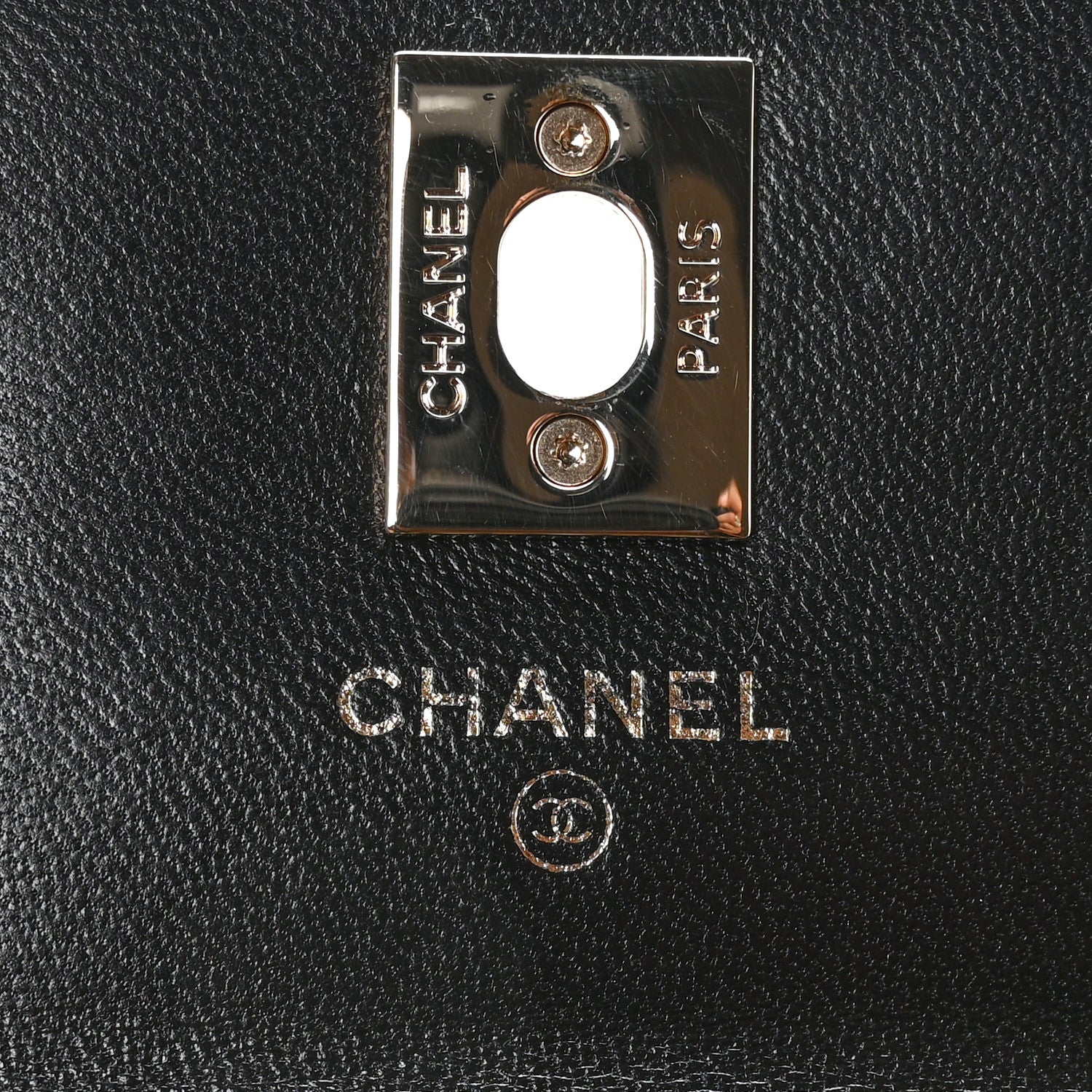 Chanel Lambskin Quilted Trendy CC Card Holder On Chain Black 10 of 23