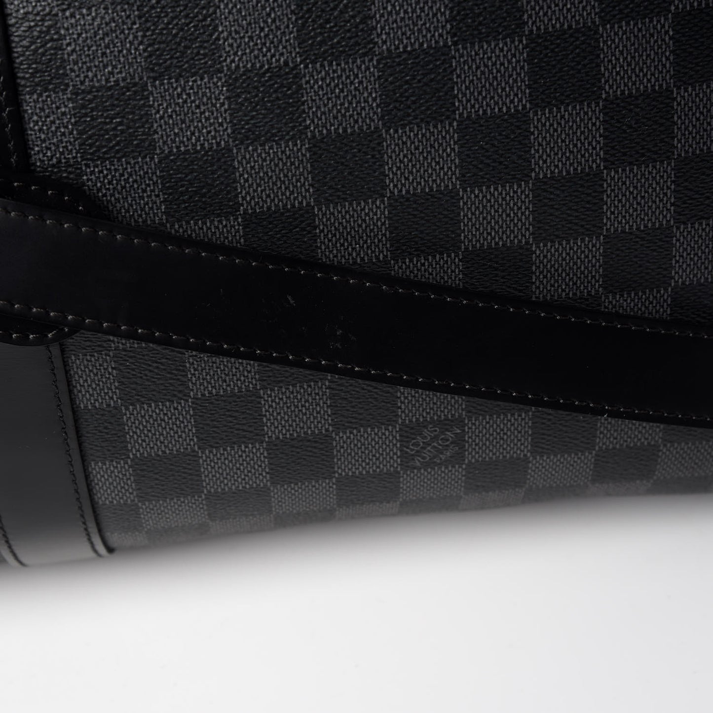 Damier Graphite Keepall Bandouliere 55