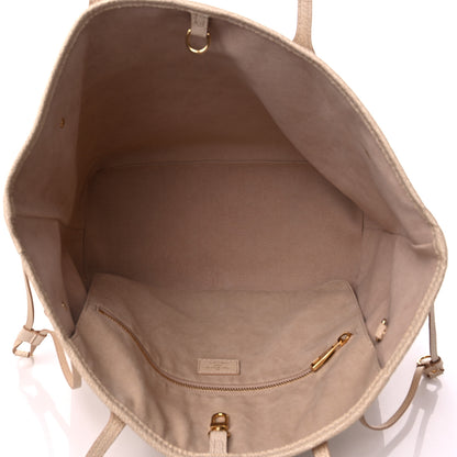 Louis Vuitton Empreinte Monogram Summer Stardust Neverfull MM Beige Clair 5 of 8