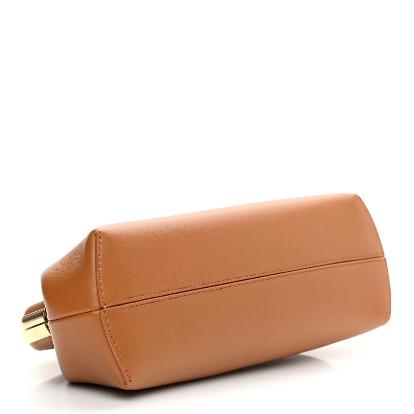 Shiny Nappa Small Fendi First Caramello