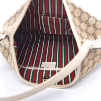 Gucci Monogram Medium New Britt Hobo Off White 5 of 7