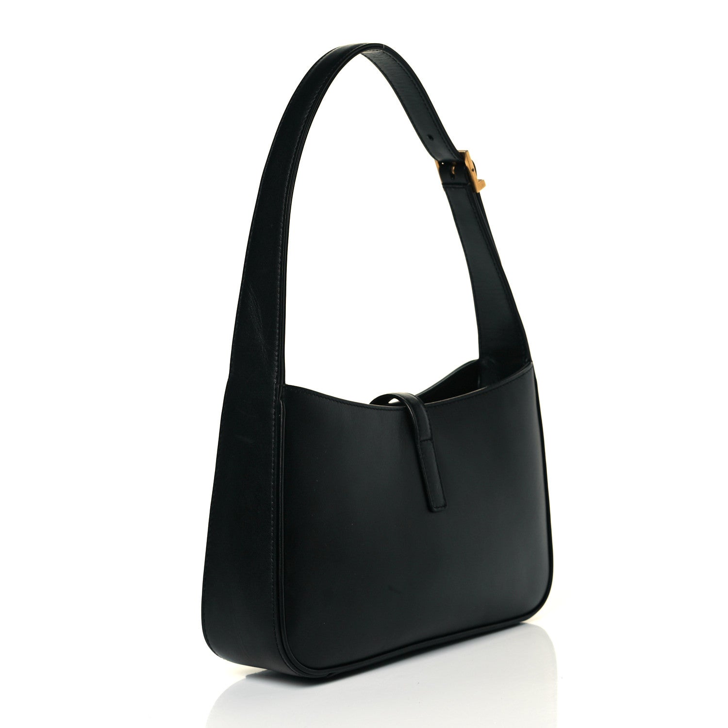 Saint Laurent Smooth Calfskin Le 5 A 7 Hobo Black 3 of 8