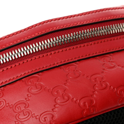 Gucci Guccissima Signature Day Backpack Hibiscus Red 15 of 19