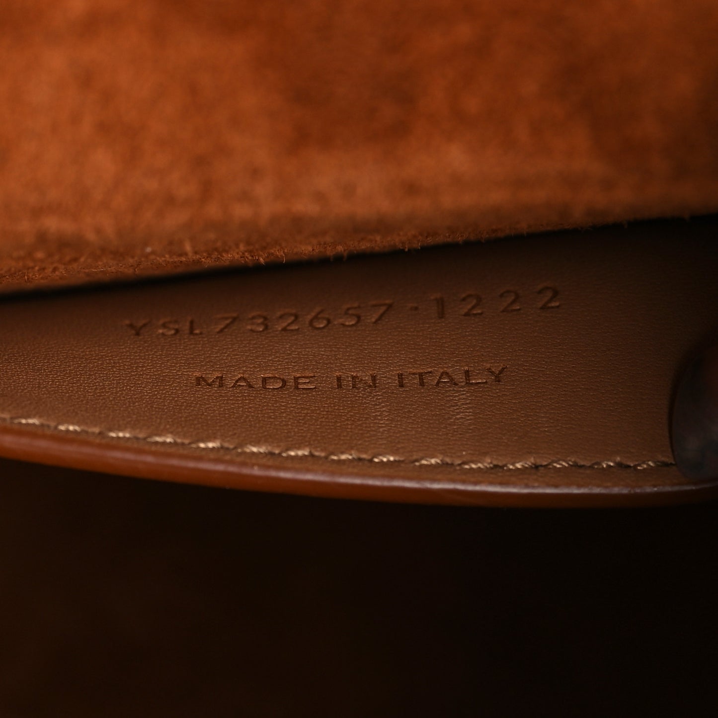 Calfskin Monogram Take Away Box Dusty Vintage Brown Gold