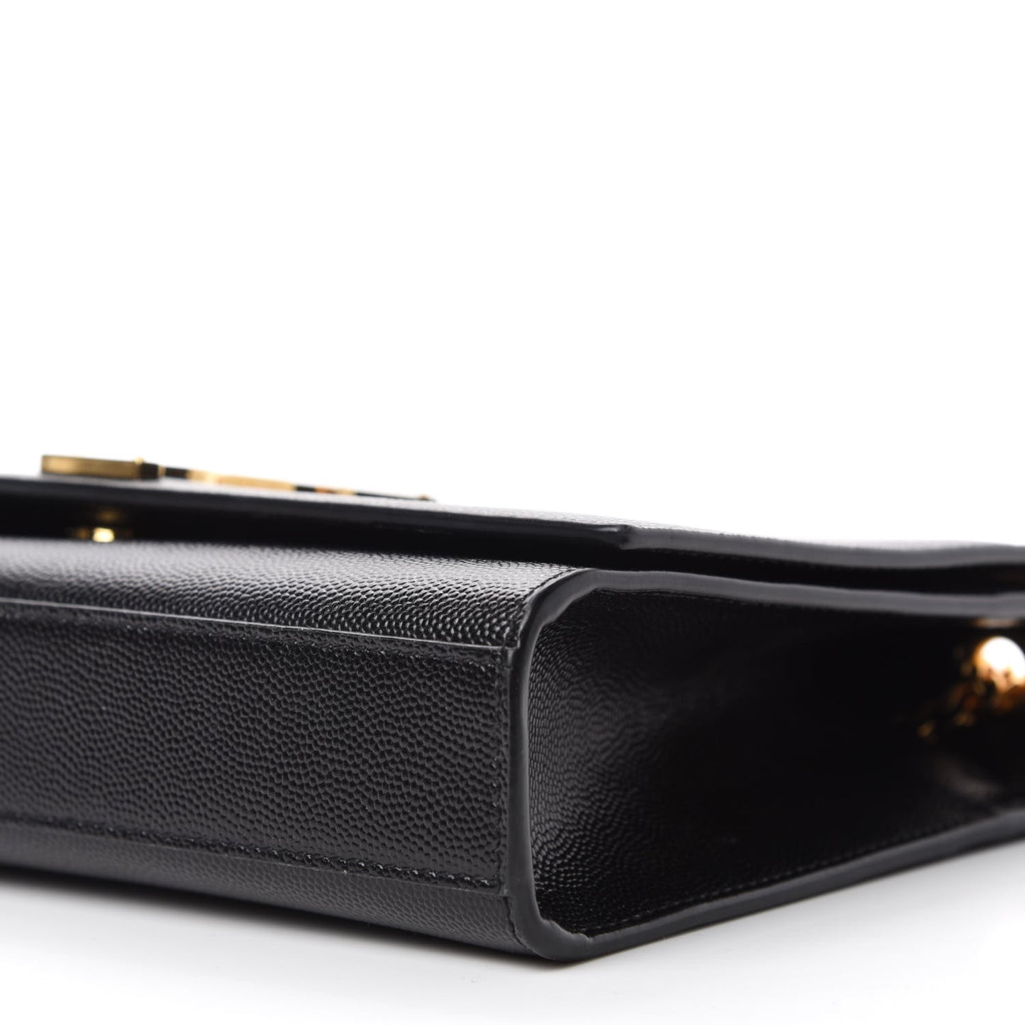 Grain De Poudre Medium Classic Monogram Kate Satchel Black