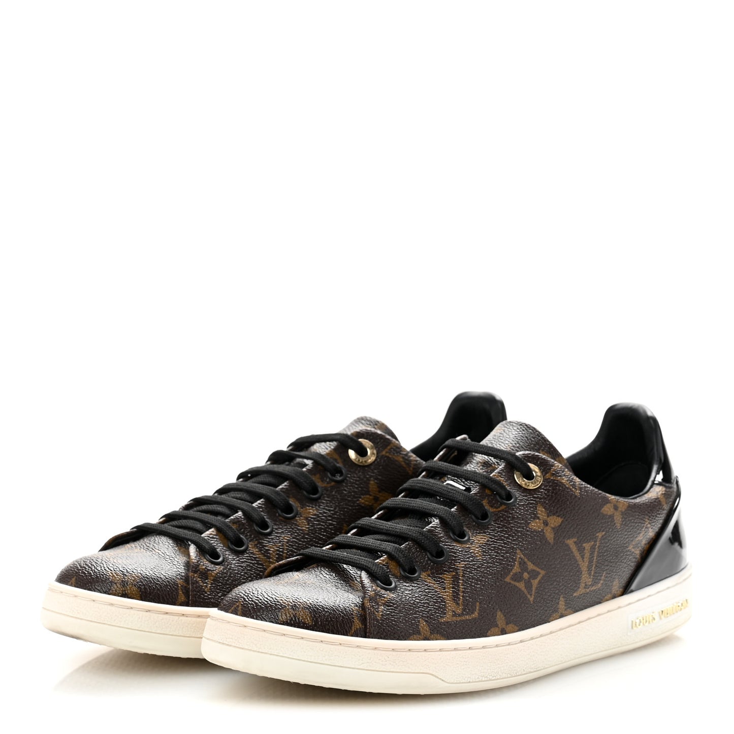 Patent Monogram Frontrow Sneakers 39