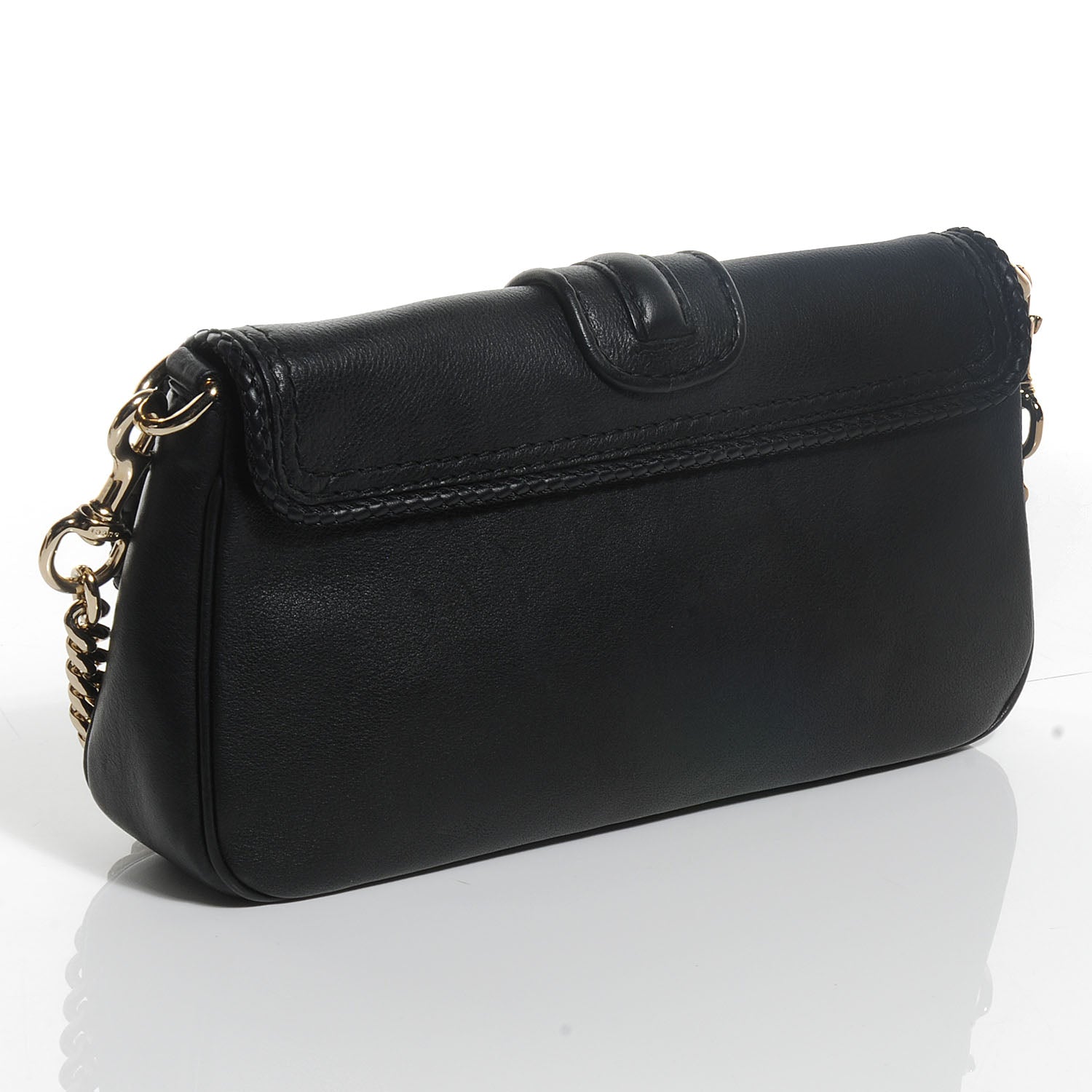 Gucci Leather Marrakech Evening Bag Black 3 of 9