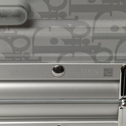 Christian Dior X RIMOWA Aluminum Gradient Cabin Luggage Silver 6 of 13