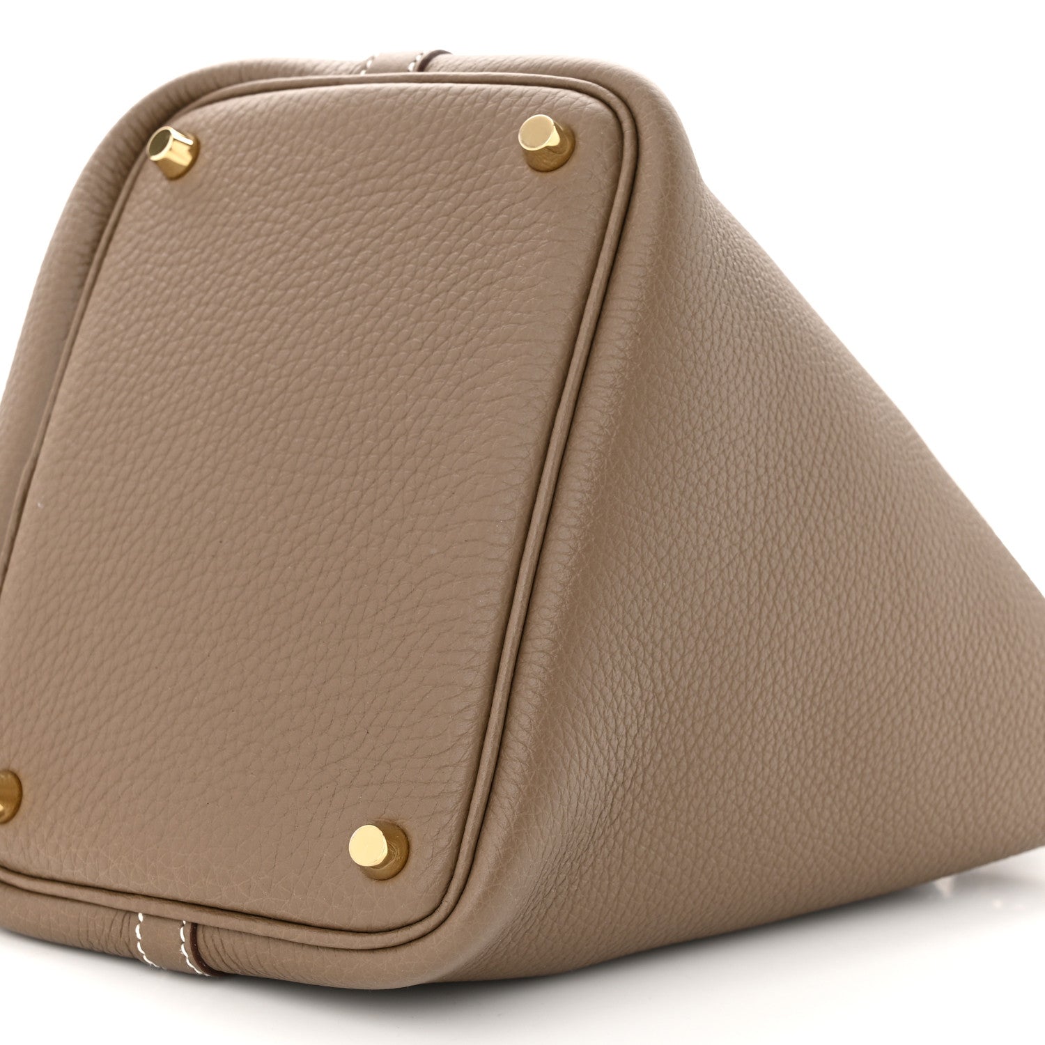 Hermes Taurillon Clemence Picotin Lock 18 PM Etoupe 10 of 10