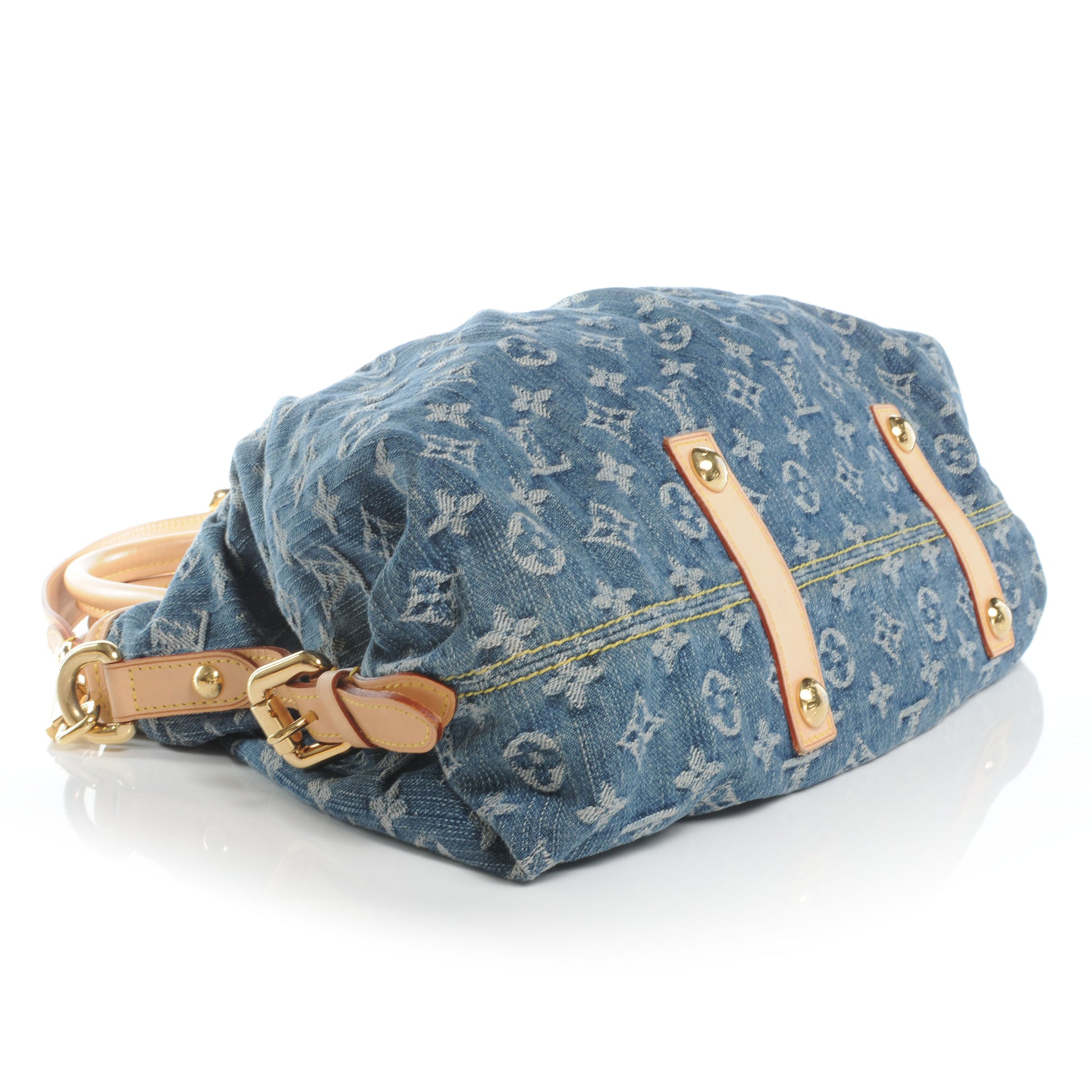 Louis Vuitton Denim Neo Cabby MM Blue 4 of 8