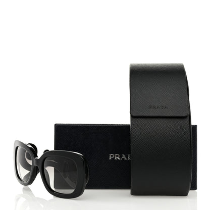 Prada Acetate Baroque Sunglasses SPR 27O Black 8 of 8
