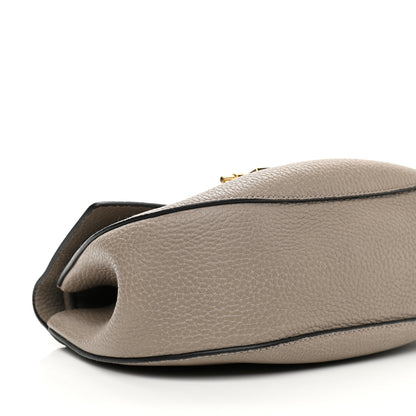 Chloe Grained Lambskin Drew Shoulder Bag Motty Grey 8 of 9