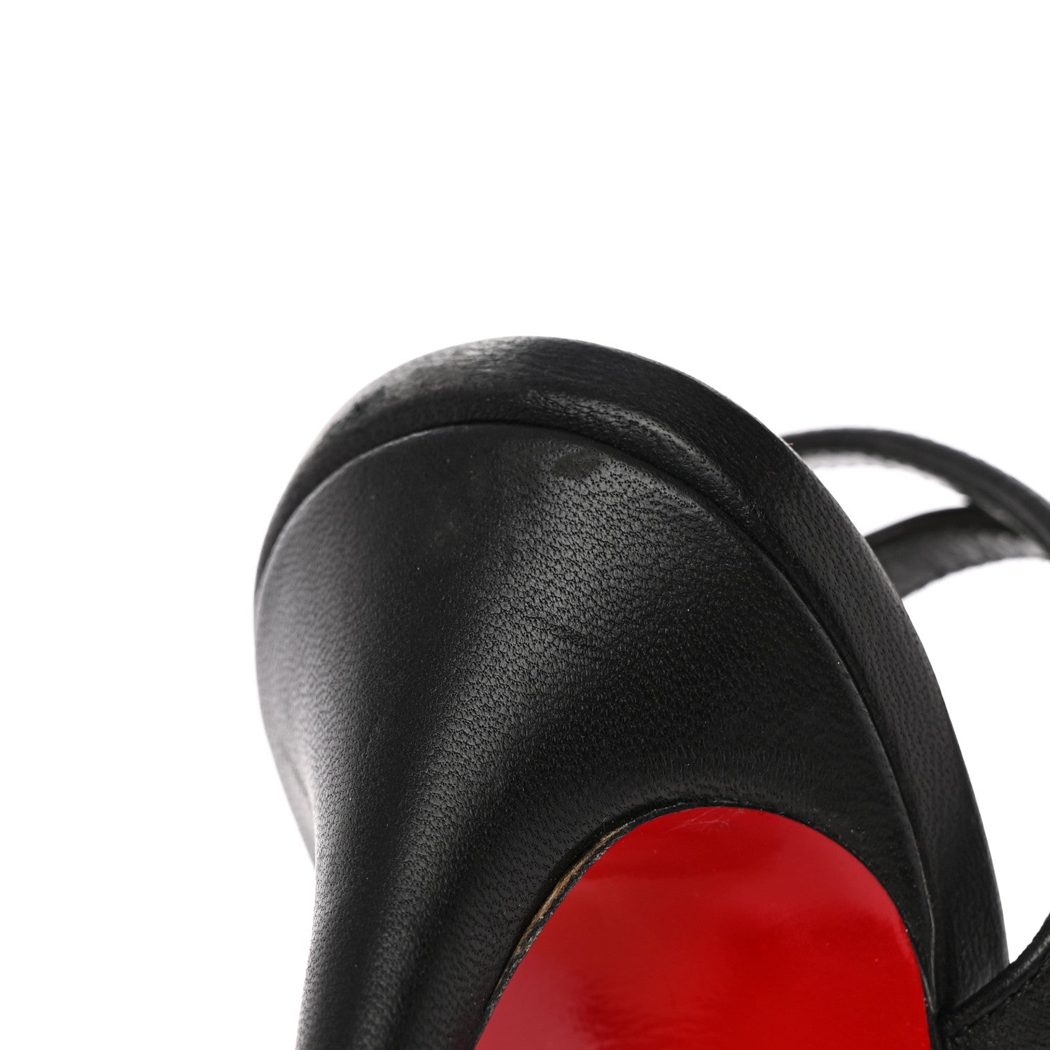 Christian Louboutin Nappa Loubigirl 100 Sandals 38 Black 12 of 21