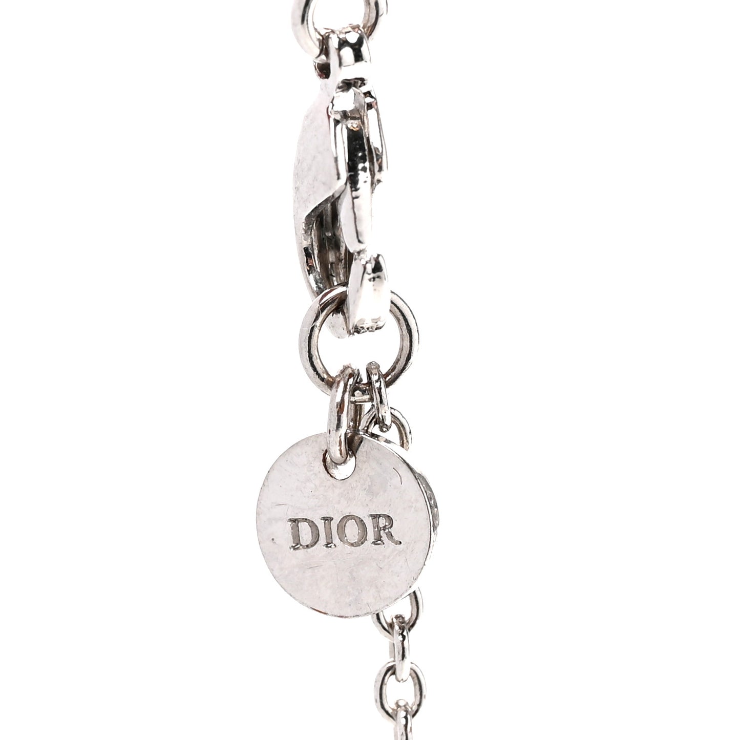 Crystal CD Bracelet Silver
