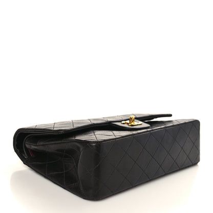 Chanel Lambskin Quilted Medium Double Flap Black 4 of 9