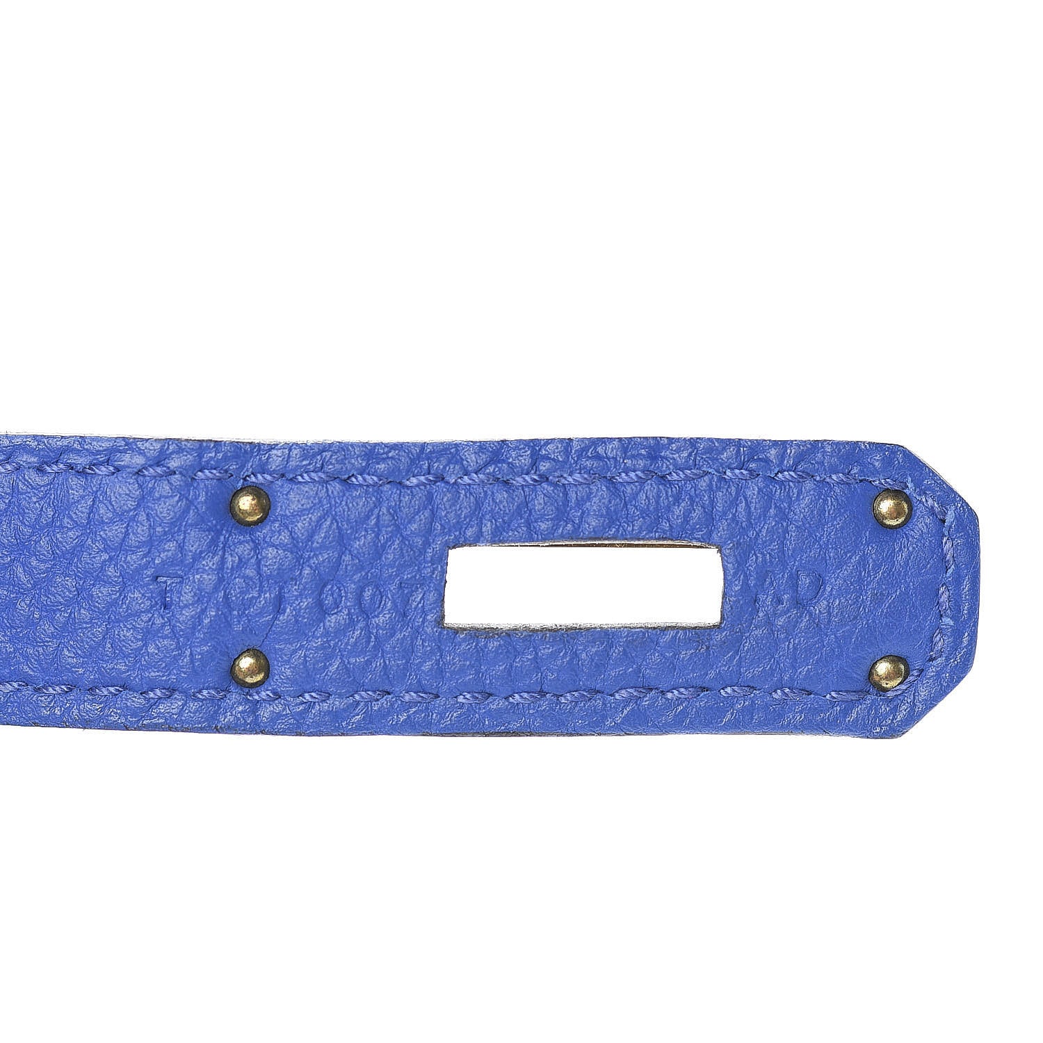 Hermes Togo Birkin 30 Bleu Electrique 9 of 13