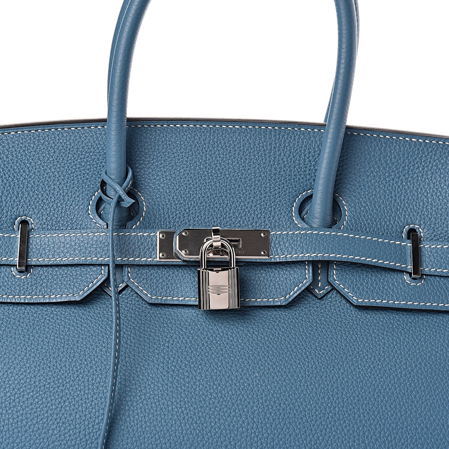 Togo Birkin 35 Blue Jean