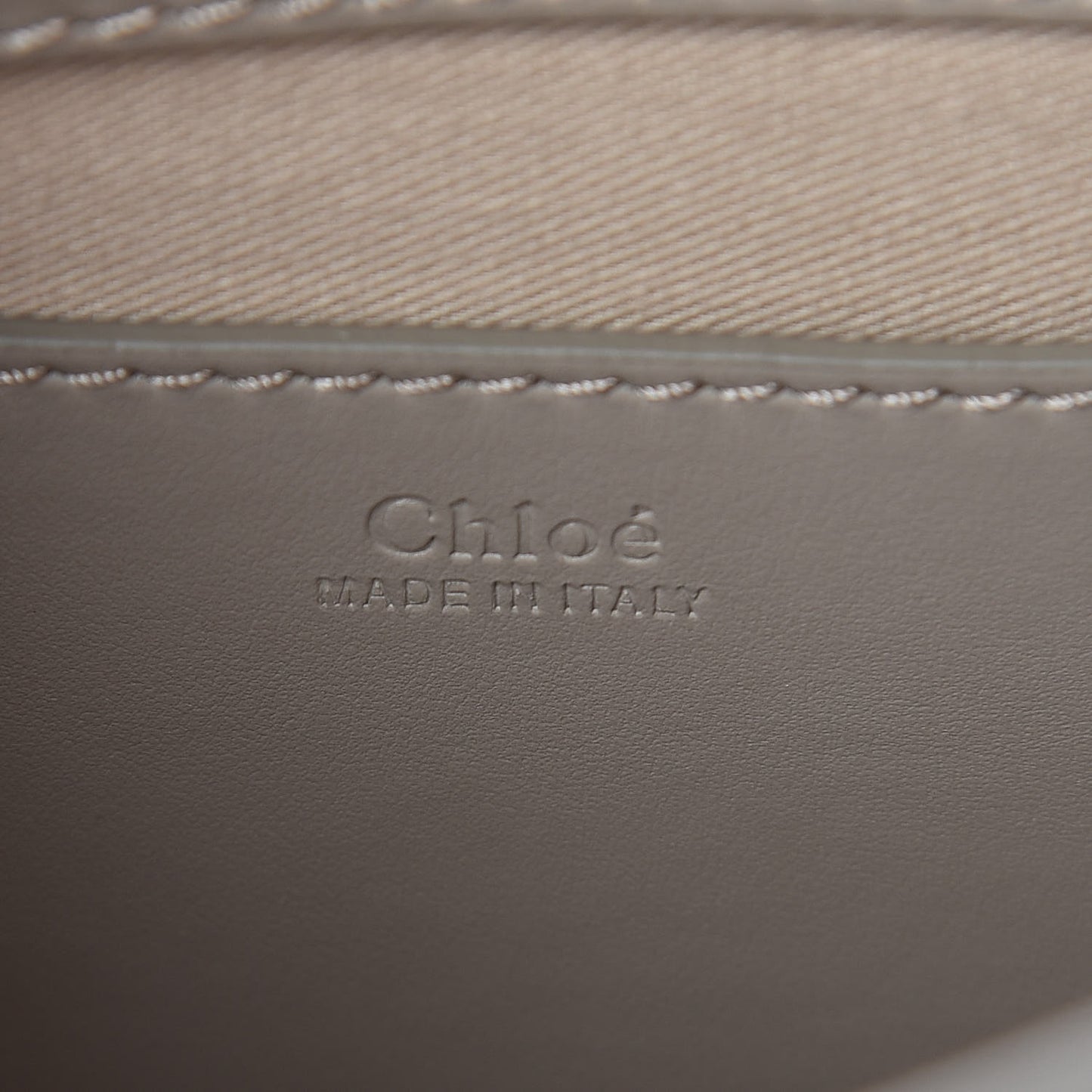 Shiny Calfskin Mini Annie Shoulder Bag Motty Grey
