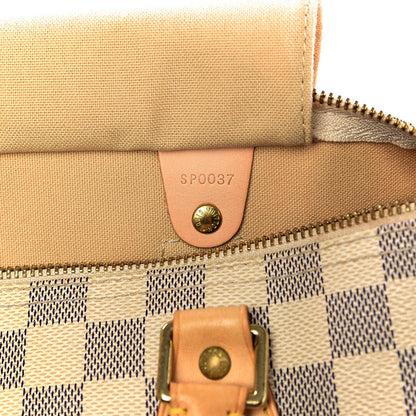 Louis Vuitton Damier Azur Speedy 30 5 of 10