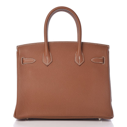 Hermes Togo Birkin 30 Gold 4 of 35