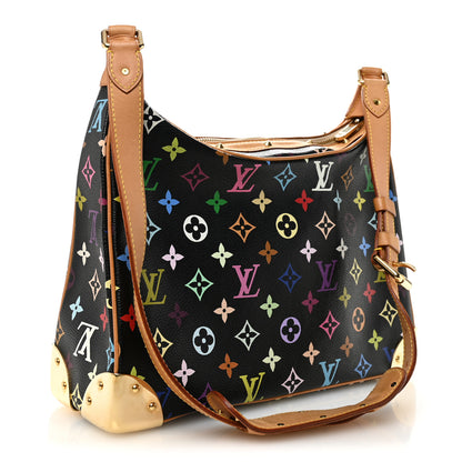 Louis Vuitton Monogram Multicolor Boulogne Black 3 of 10