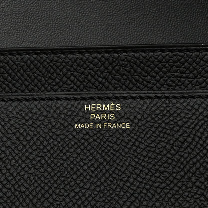 Hermes Epsom Constance Wallet Black 6 of 10