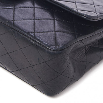 Chanel Lambskin Quilted Medium Double Flap Black 5 of 10