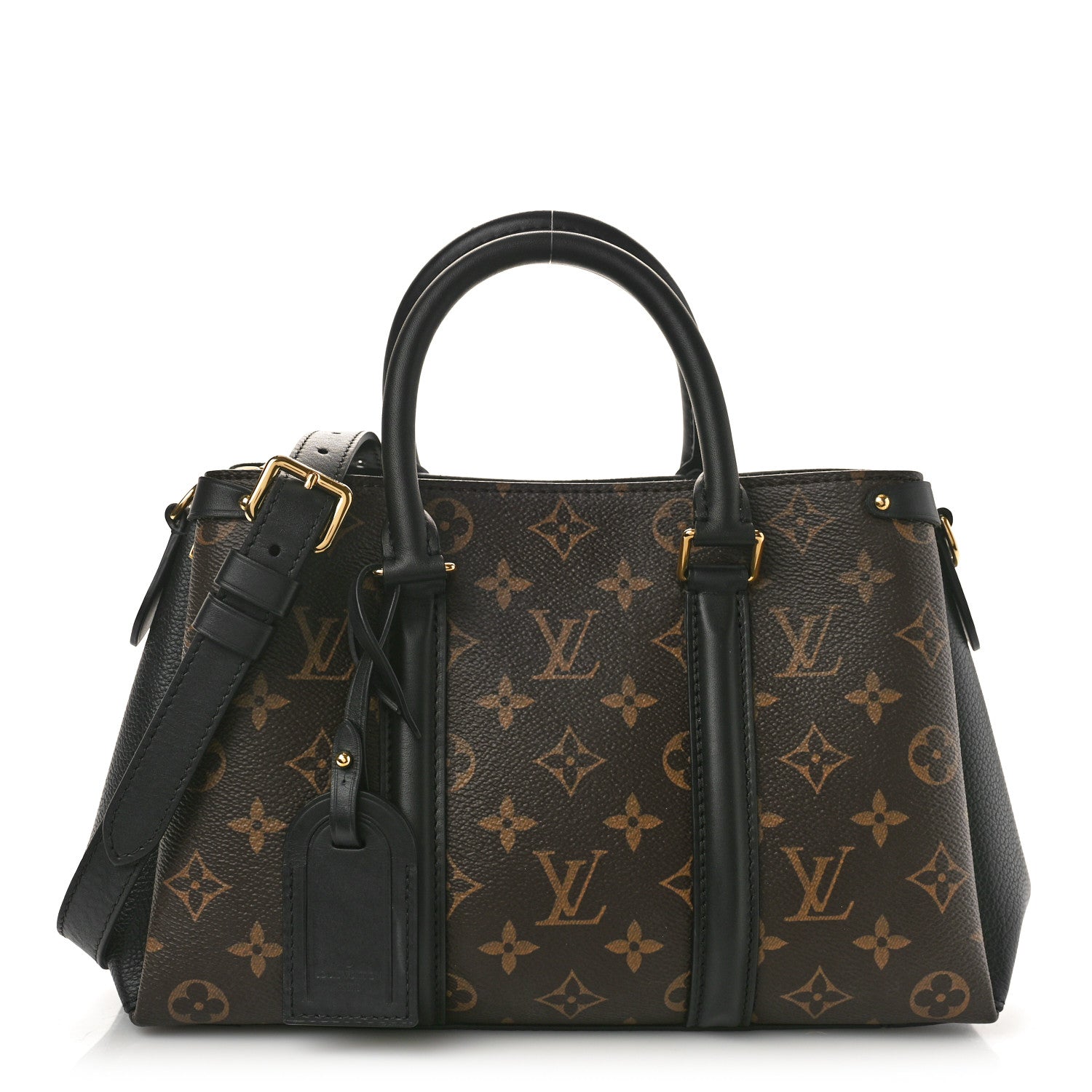 Louis Vuitton Monogram Soufflot BB Black 1 of 10