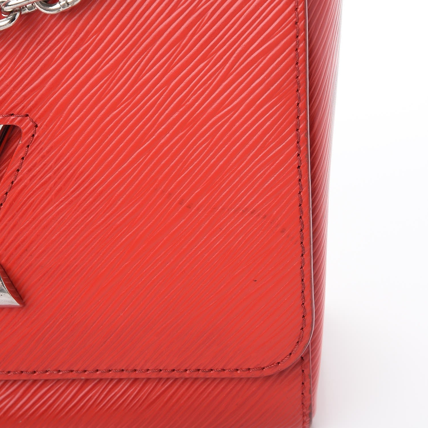 Louis Vuitton Epi Twist Shoulder Bag MM Coquelicot 8 of 10