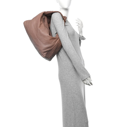 Bottega Veneta Nappa Intrecciato Large Knot Hobo Old Petra 2 of 14