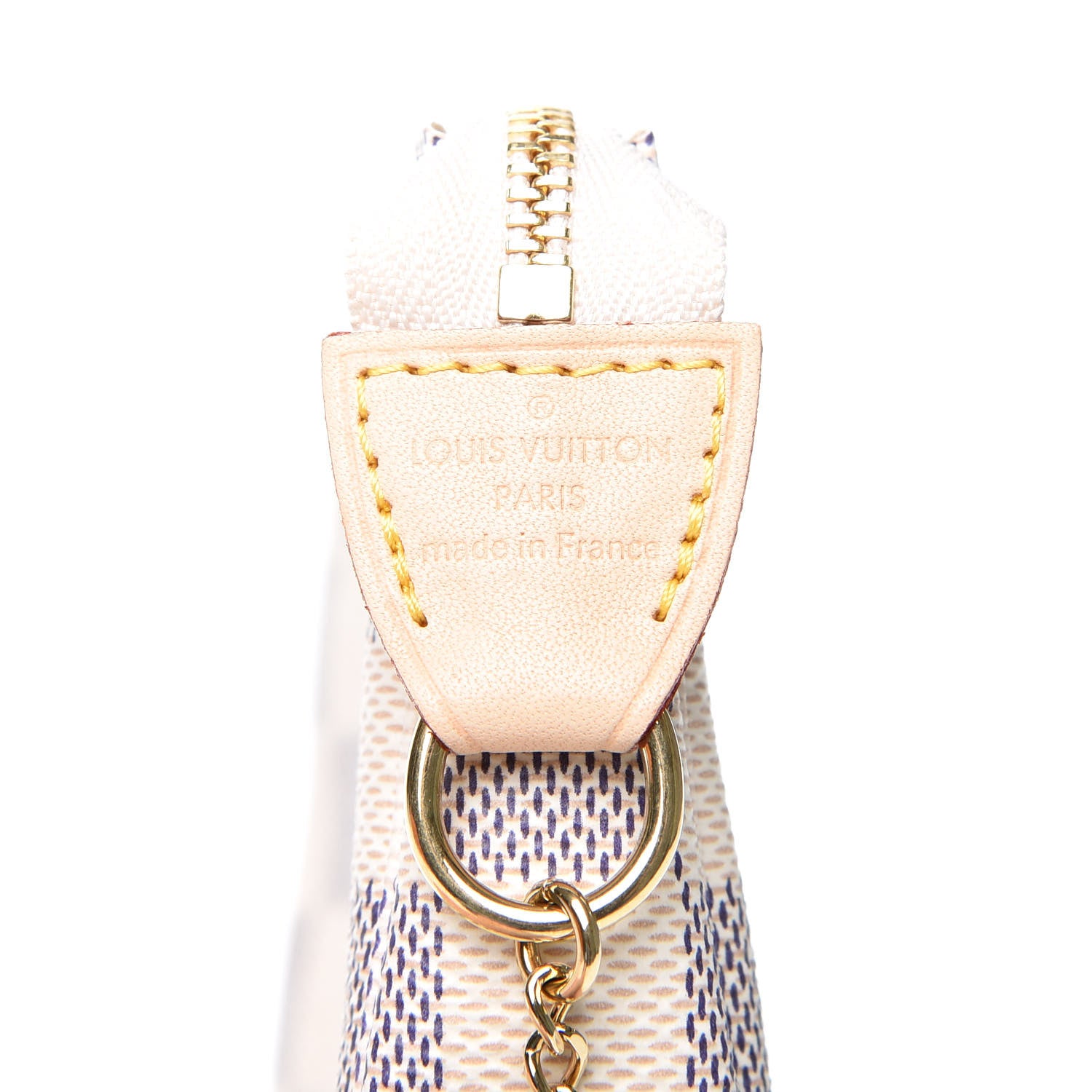 Louis Vuitton Damier Azur Mini Pochette Accessories 7 of 9