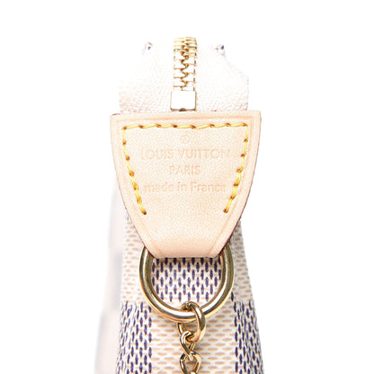 Louis Vuitton Damier Azur Mini Pochette Accessories 7 of 9