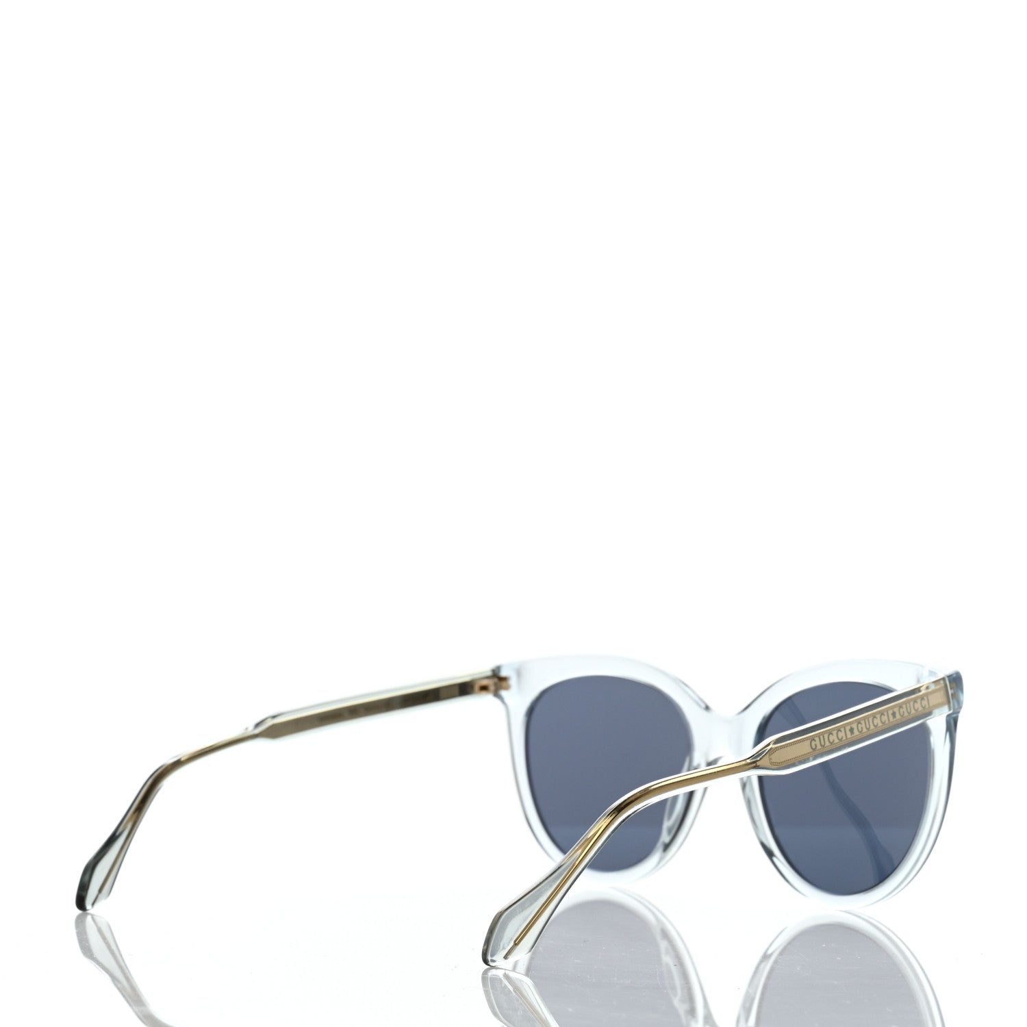 Gucci Acetate Cat Eye GG0565S Sunglasses Blue 4 of 7