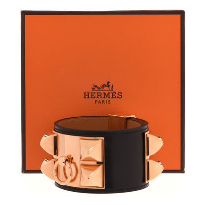 Hermes Box Collier de Chien CDC Bracelet T2 Black 7 of 7