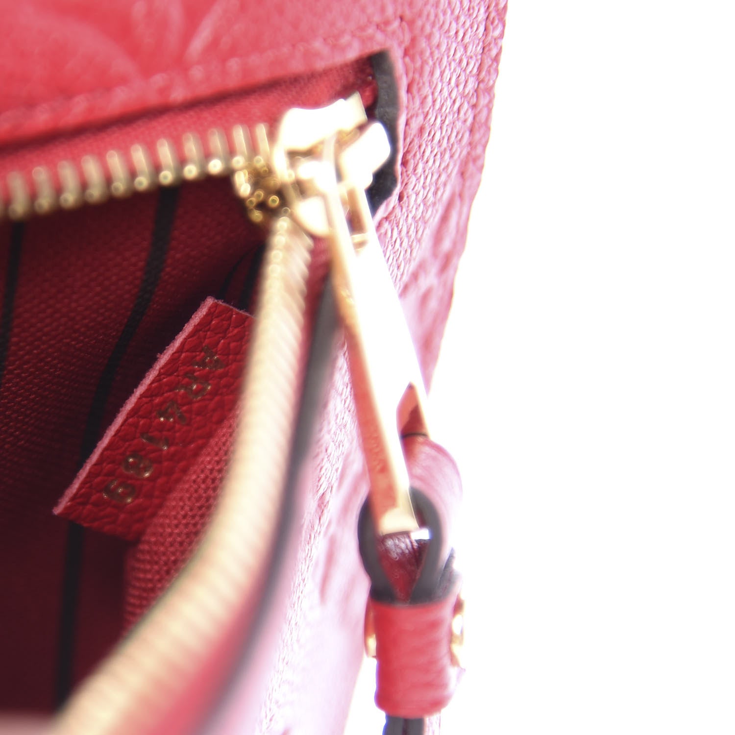 Louis Vuitton Empreinte Pochette Metis Scarlet 9 of 10