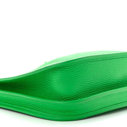 Hermes Taurillon Clemence Evelyne III PM Bambou 9 of 11