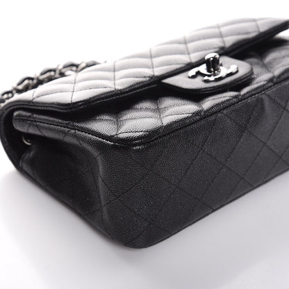 Chanel Iridescent Caviar Quilted Mini Rectangular Flap Black 9 of 13