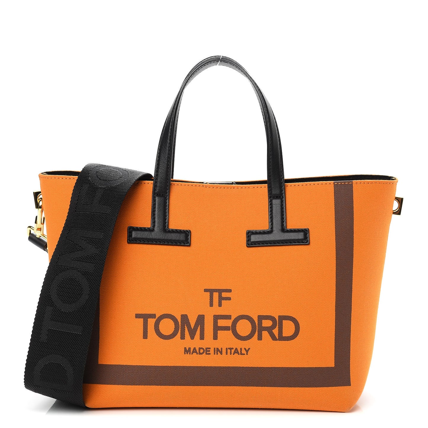 Canvas Mini T Tote Bag Orange