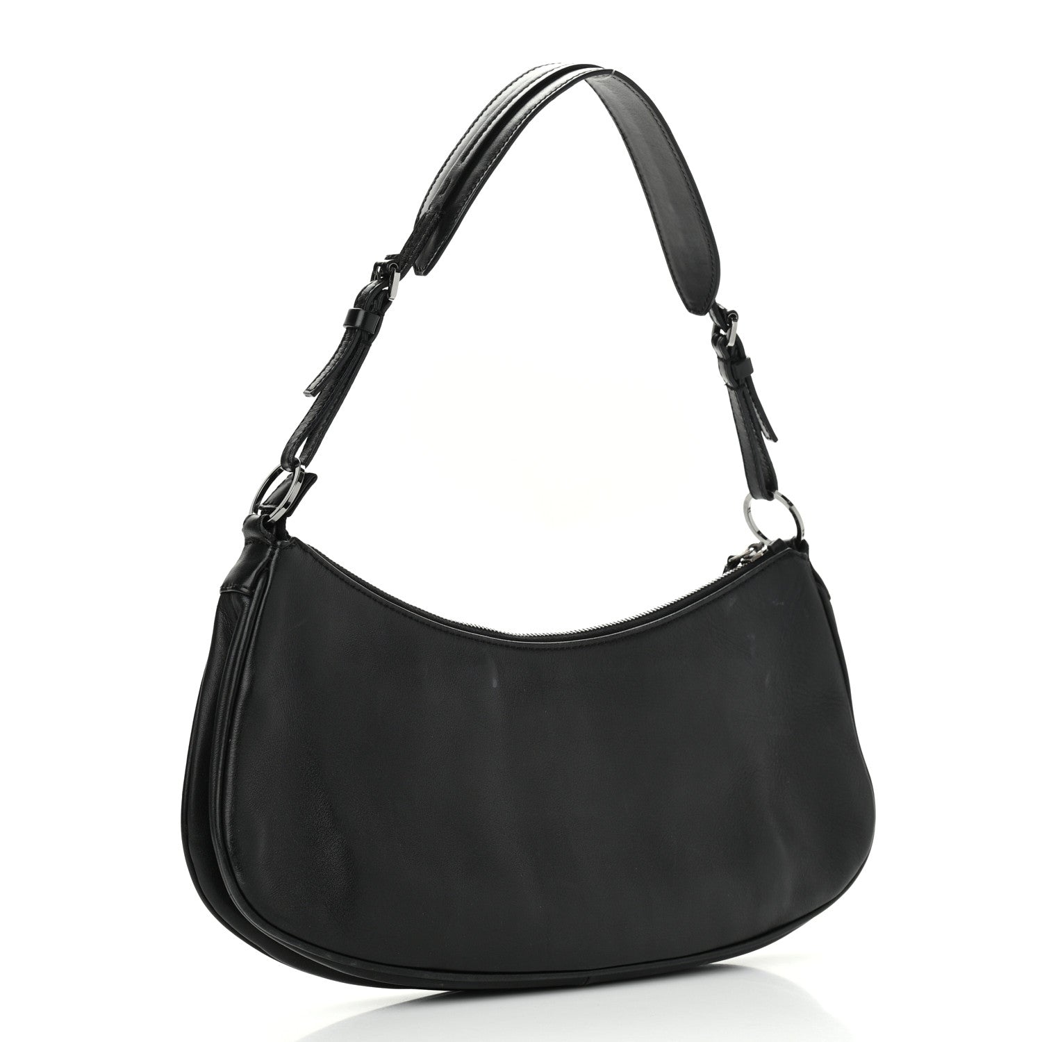 Christian Dior Calfskin Shoulder Bag Black 3 of 18