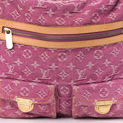 Louis Vuitton Denim Baggy GM Fuchsia 9 of 9