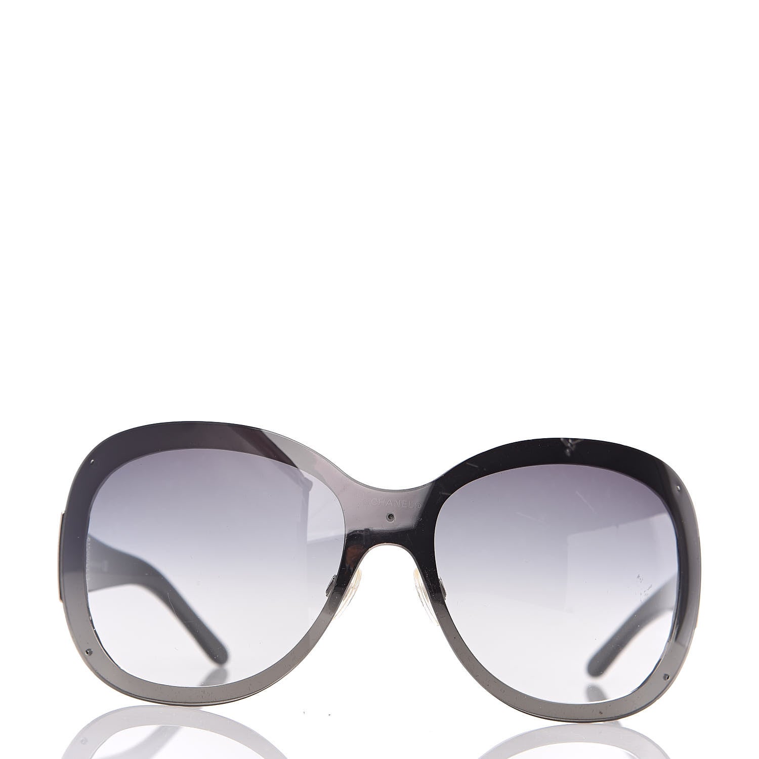Chanel Quilted CC Sunglasses 4159 Black 2 of 7