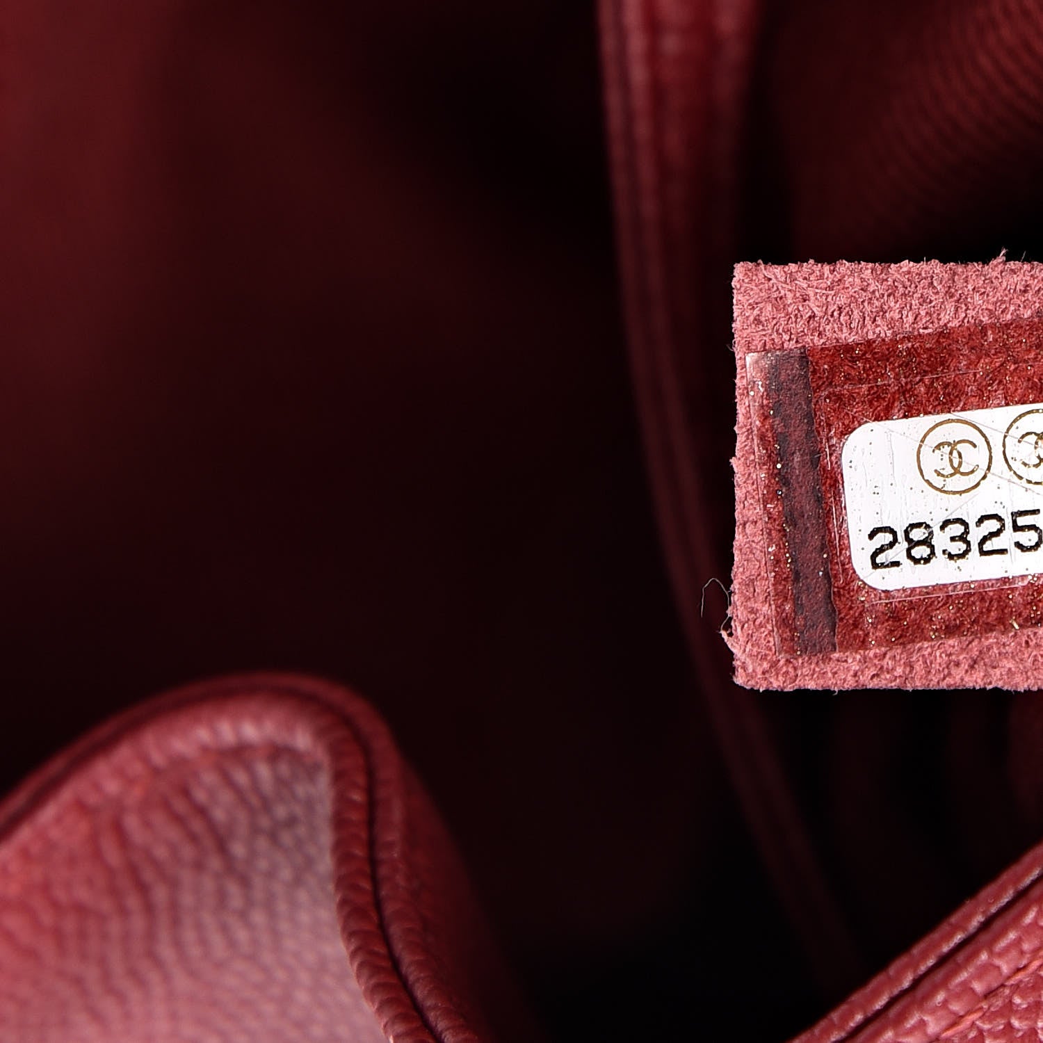 Chanel Caviar Quilted Business Affinity Backpack Burgundy 7 of 10